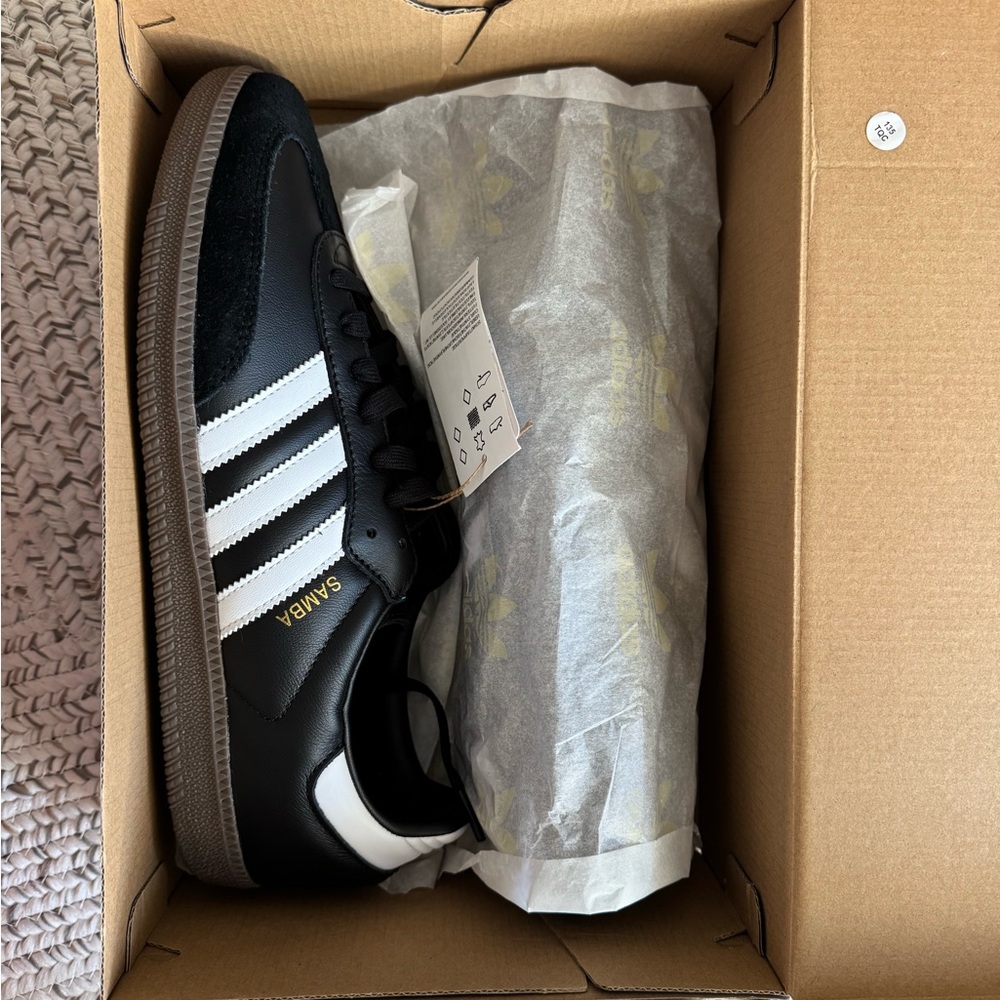 NEW adidas Samba ADV Skate Shoes Black / White / Gum IE3100 Mens 11.5 US 11 UK